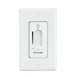 Coupon 😍 Fan Remotes & Wall Controls Kichler 337011 Fan And Light Dimmer Control 🔥