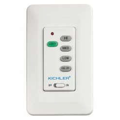 Best Pirce ❤️ Fan Remotes & Wall Controls Kichler 371042MUL 56K Basic Wall Control System 🎁