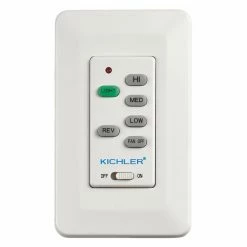 Hot Sale 👏 Fan Remotes & Wall Controls Kichler 371045MUL 56K Full Function Wall Control System 🌟