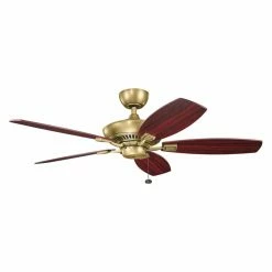 Buy 🎁 ENERGY STAR Kichler Canfield 300117 52 In. Indoor Ceiling Fan 🤩