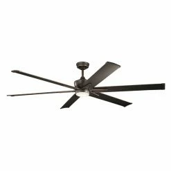 Cheap ๐ Wall Control Kichler Szeplo Patio Szeplo II 80 In. LED Indoor Ceiling Fan โจ