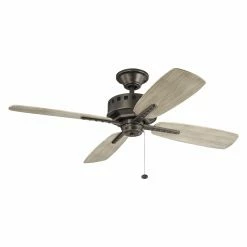 Discount 🤩 Without Lights Kichler Eads 52 In. Patio Fan 🎉