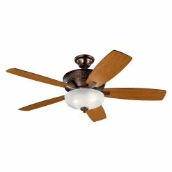 Best reviews of π Wall Control Kichler 52 In. Monarch Indoor Ceiling Fan With LED Light π―