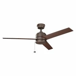 New β 52 - 55 In. Kichler 52 In. Arkwet Indoor Ceiling Fan β¨