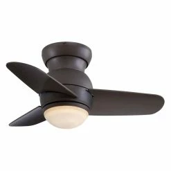 Best Pirce π₯° Wall Control Minka Aire F510-ORB Spacesaver 26 In. Indoor Ceiling Fan - Oil-Rubbed Bronze π