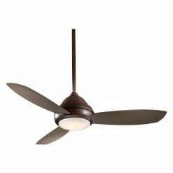 Best Pirce ๐ With Remote Minka Aire F517-ORB Concept I 52 In. Indoor Ceiling Fan - Oil-Rubbed Bronze ๐