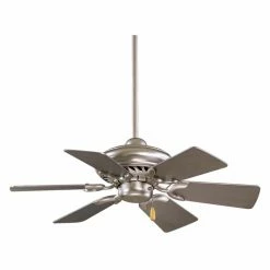 Best deal 🛒 Light Kit Compatible Minka Aire F562-BS Supra 32 In. Indoor Ceiling Fan - Brushed Steel 😀