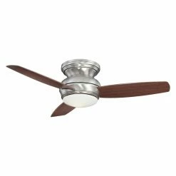 Best Pirce 🔥 Wall Control Minka Aire F593-PW Traditional Concept 44 In. Indoor Ceiling Fan - Pewter ✔️