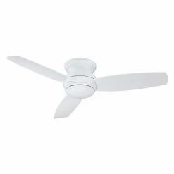 Deals 😀 Wall Control Minka Aire F594-WH Traditional Concept 52 In. Indoor Ceiling Fan - White 🔥