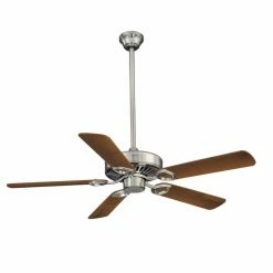 Hot Sale 😉 Wall Control Minka Aire 54 In. Ultra-Max 5 Blades Ceiling Fan With Dark Walnut Blades ✔️