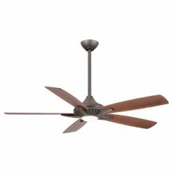 Best Sale 💯 With Remote Minka Aire Dyno Ceiling Fan With Light 🎉
