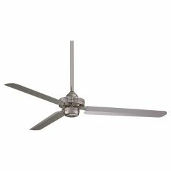 New 🎁 Wall Control Minka Aire Steal F729 Ceiling Fan 👍