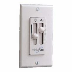 Flash Sale ❤️ Fan Remotes & Wall Controls Minka Aire WC106-WH Wall Mount Ceiling Fan Control System 🥰