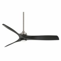 Best Sale ✔️ With Remote Minka Aire Aviation 60 In. Indoor Ceiling Fan With Light 🧨