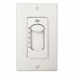 Best Sale ✔️ Fan Remotes & Wall Controls Vaxcel 4-Speed Ceiling Fan Wall Control 🔥