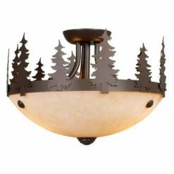 Discount 🤩 Light Kits AireRyder LK55512BBZ-C Yosemite 11.5 In. Light Kit - Burnished Bronze ✔️