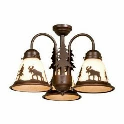 Flash Sale ⌛ Light Kits AireRyder LK55616BBZ-C Yellowstone Light Kit - Burnished Bronze 🌟