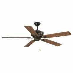 Hot Sale ⭐ Without Lights Progress Lighting Lakehurst 60 In. Outdoor Ceiling Fan 🔔