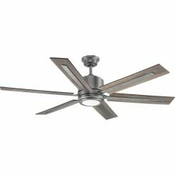 Best Sale 🔥 With Remote Progress Lighting Glandon 60 In. Indoor Ceiling Fan 🔥