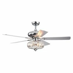 Cheap ⭐ With Remote Warehouse Of Tiffany Kyana DeBase 52 In. Indoor Ceiling Fan With Light ✔️