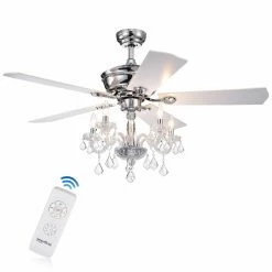 Wholesale ⌛ With Remote Warehouse Of Tiffany Havorand III 52 In. Indoor Ceiling Fan With Light 👍