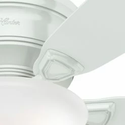 Brand new ๐ Hunter Low Profile 48 In. Indoor Ceiling Fan - White โญ 14 Brand new ๐ Hunter Low Profile 48 In. Indoor Ceiling Fan - White โญ -Kichler Shop scaleHNT293
