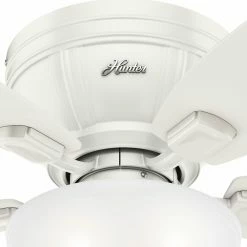 New 😉 Light Kit Included Hunter Kenbridge 52-in. Flush Mount Indoor Ceiling Fan With Light 🤩 14 New 😉 Light Kit Included Hunter Kenbridge 52-in. Flush Mount Indoor Ceiling Fan With Light 🤩 -Kichler Shop scaleHNT345