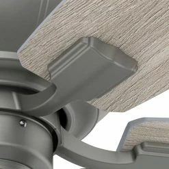 Discount 👍 Light Kit Included Hunter Charlotte 52 In. Indoor Ceiling Fan With LED Light Kit And Pull Chain ⭐ -Kichler Shop scaleHNT423