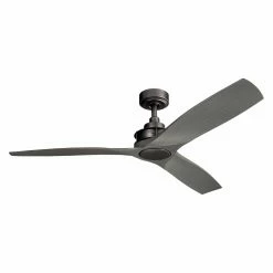 Deals 🎉 Wall Control Kichler 56 In. Ried Indoor Ceiling Fan With LED Light ⭐ -Kichler Shop scaleKIC6824