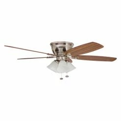 Cheapest ❤️ Light Kit Included Honeywell Glen Alden 52 In. Indoor Ceiling Fan With Light 🔥 -Kichler Shop scalePALC044